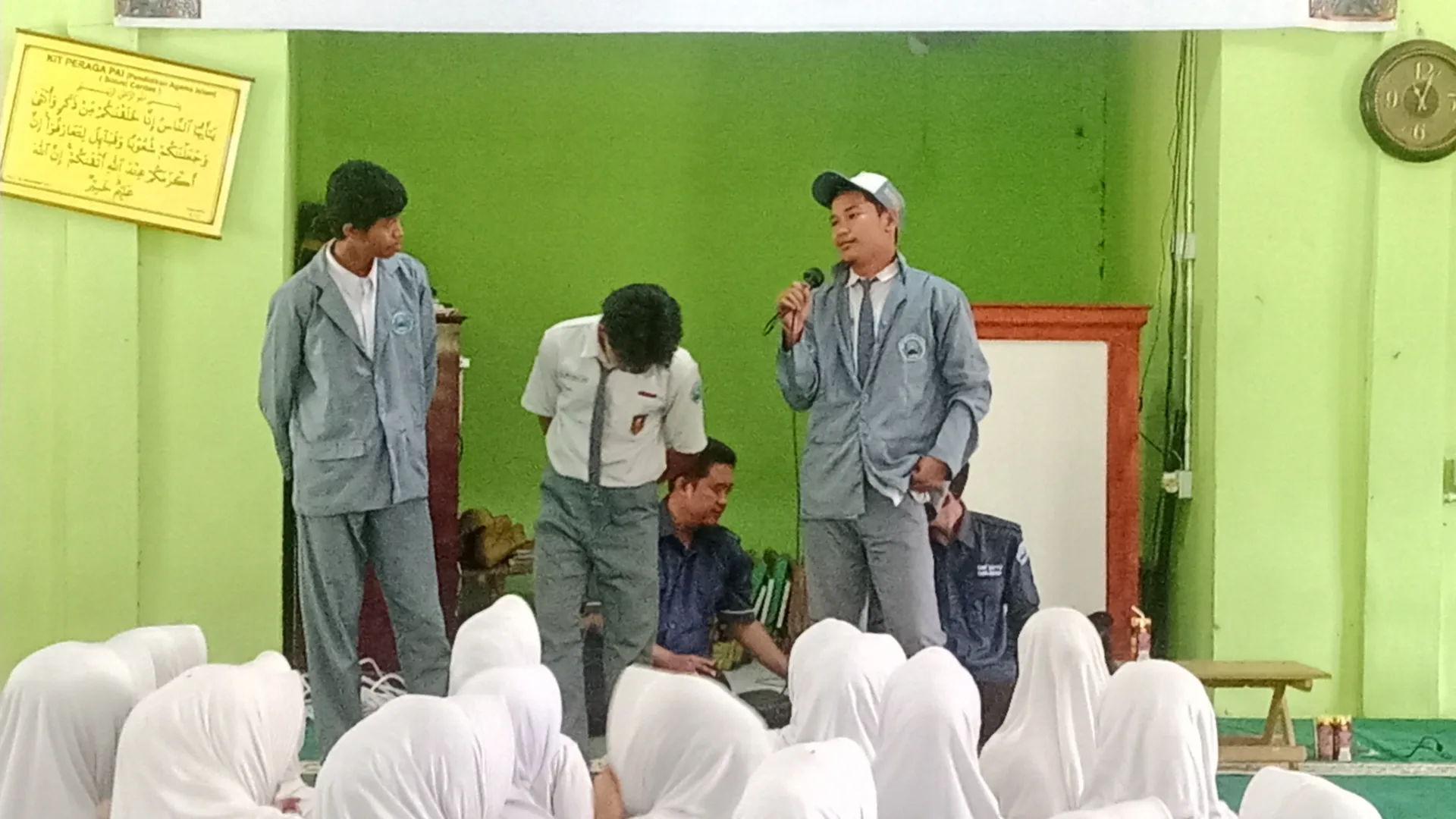 Penuh Keceriaan, Sosialisasi SPMB SMK MUTU di SMPN 3 PPU 