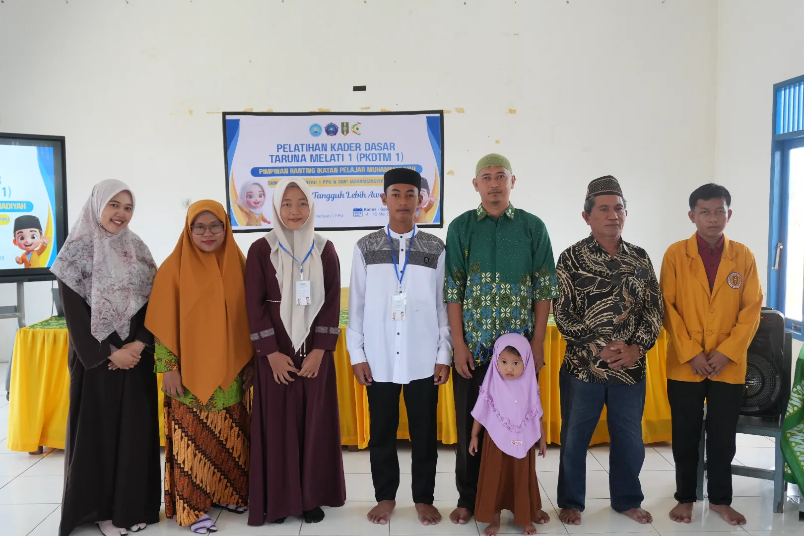 Perkuat Kaderisasi, IPM SMK Muhammadiyah 1 PPU & SMP Muhammadiyah 2 PPU Gelar Pelatihan Taruna Melati 1