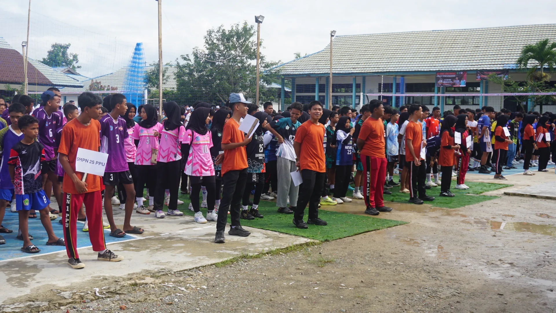 SMAKENSA CUP 2 Volleyball Tournament Resmi Digelar, Semarakkan Anniversary ke-22 SMKN 1 Penajam Paser Utara