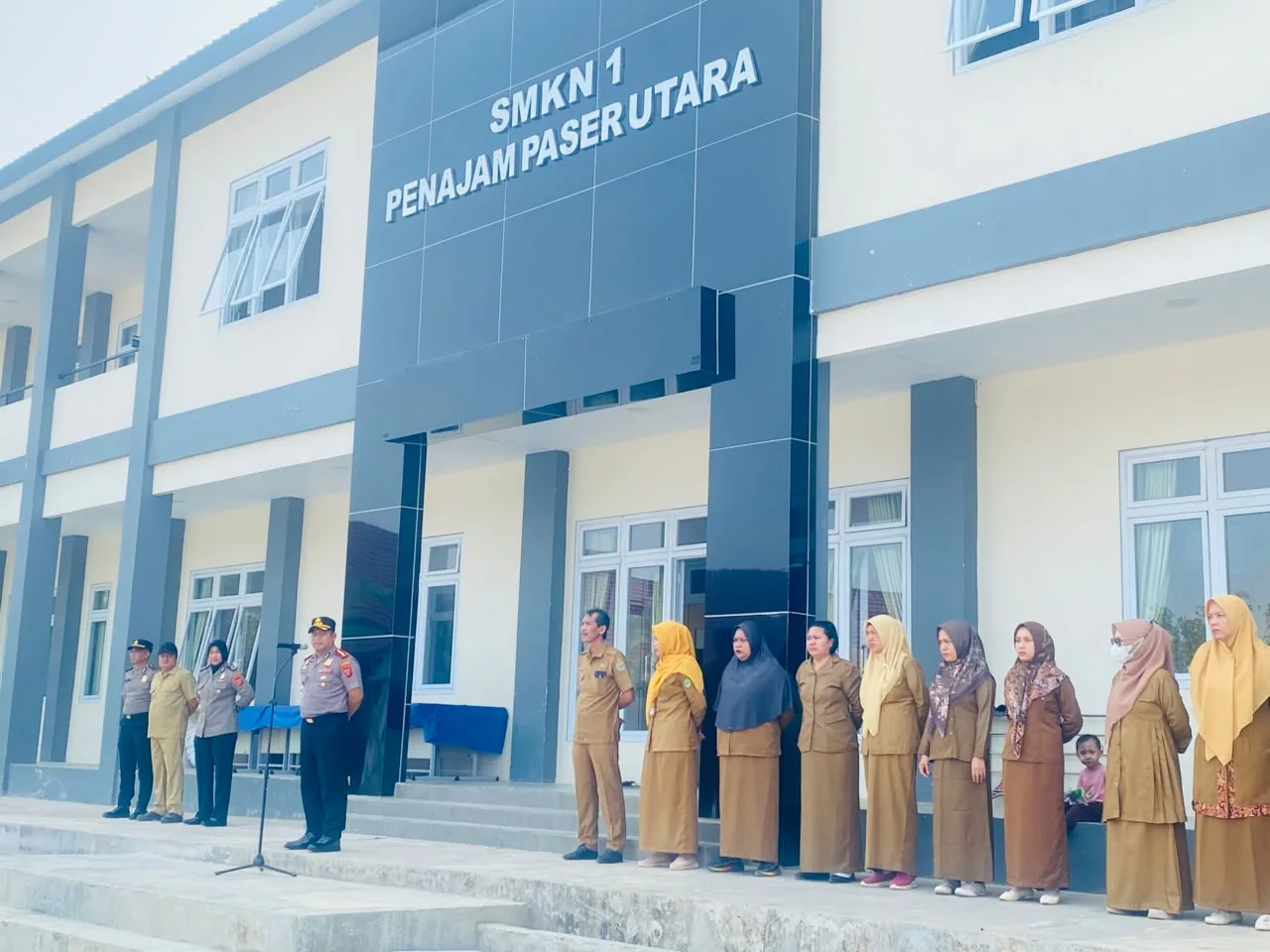 Polidik di SMKN 1 PPU, Kapolresta IKN Ajak Pelajar Jauhi Narkoba dan Utamakan Keselamatan
