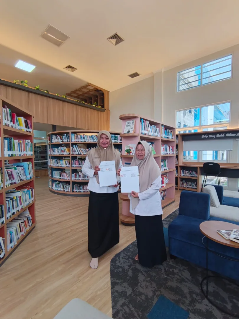 Tanda Tangi MoU dengan Perpustakaan Daerah Penajam Paser Utara