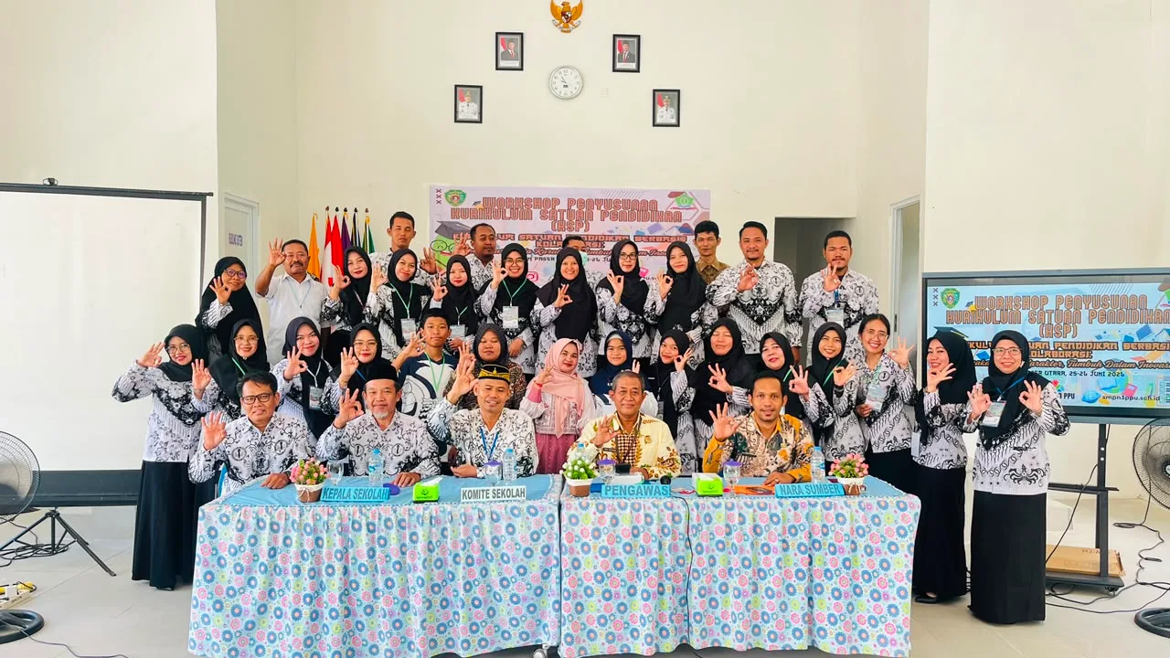 Pembukaan Workshop Penyusunan KSP SMPN 3 PPUTahun Ajaran 2026/2027