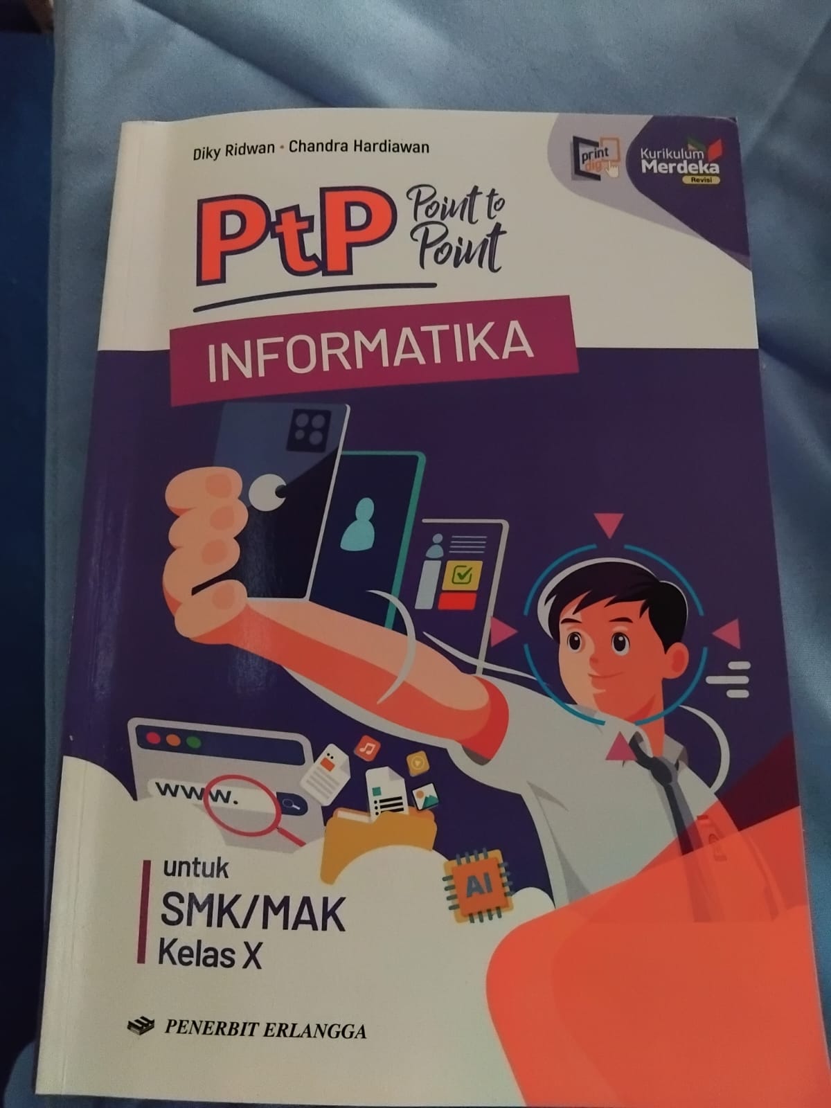 Sampul buku PTP INFORMATIKA UNTUK SMK/MAK
