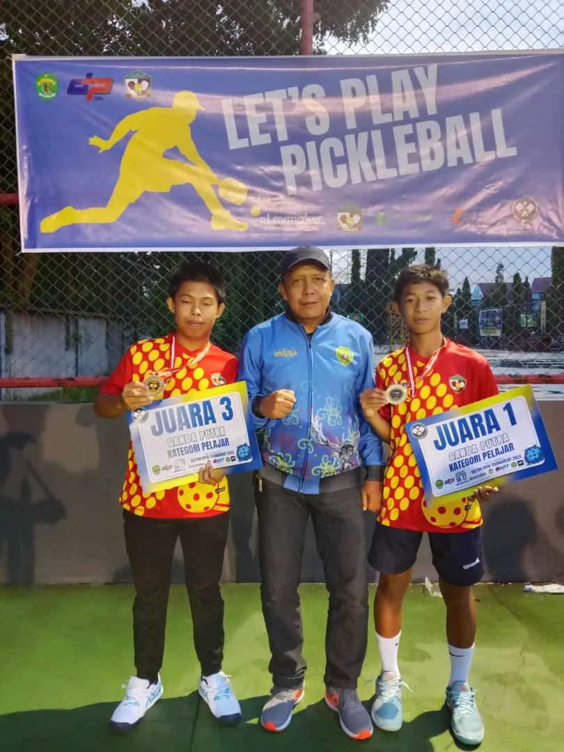 Atlet Pickleball Muda SMPN 21 PPU Raih Juara 1 di Turnamen 'Road to IAG 2026'