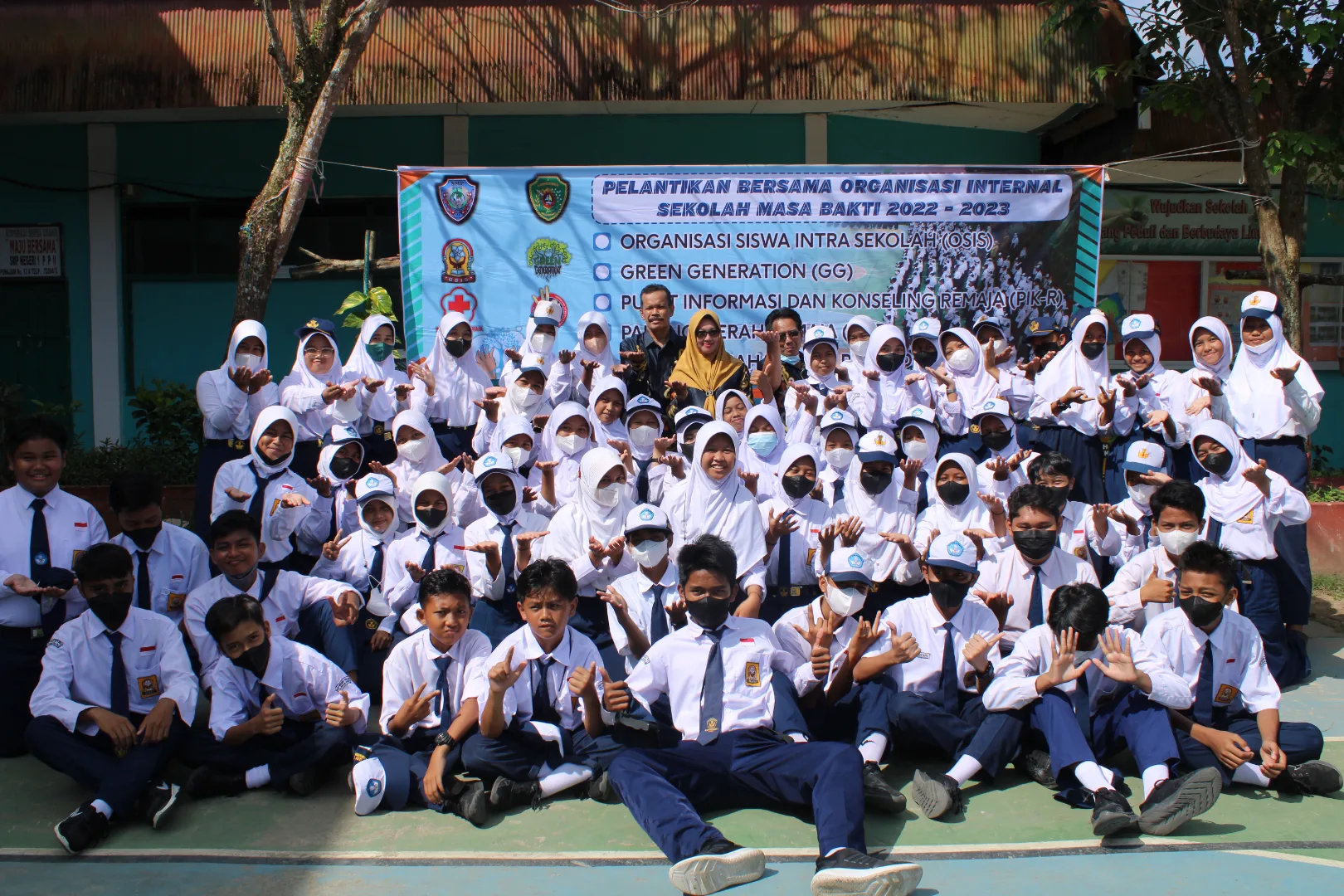 Pelantikan Bersama Organisasi Sekolah Tahun 2022